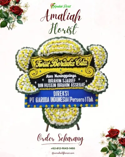 Papan Bunga Duka di Bawuran